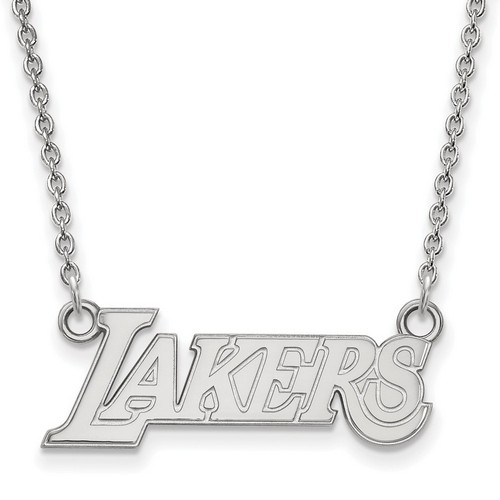 Los Angeles Lakers Small Pendant Necklace in Sterling Silver 3.62 gr