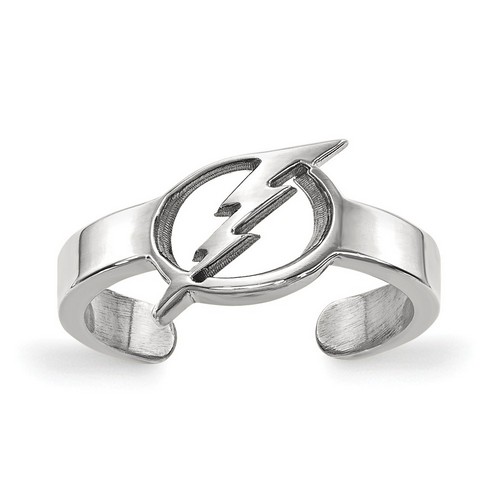 Tampa Bay Lightning Toe Ring in Sterling Silver 1.26 gr