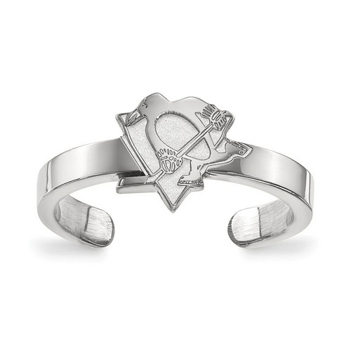 Pittsburgh Penguins Toe Ring in Sterling Silver 1.34 gr