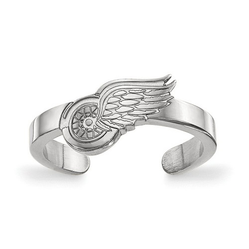 Detroit Red Wings Toe Ring in Sterling Silver 1.28 gr