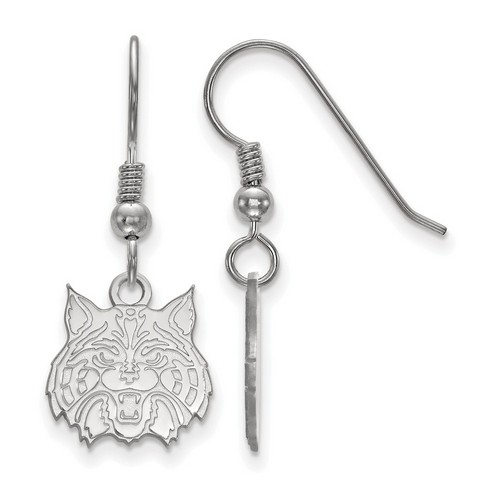 University of Arizona Wildcats Small Dangle Earrings in Sterling Silver 2.00 gr