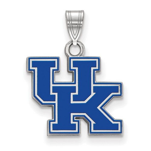 University of Kentucky Wildcats Small Pendant in Sterling Silver 1.44 gr