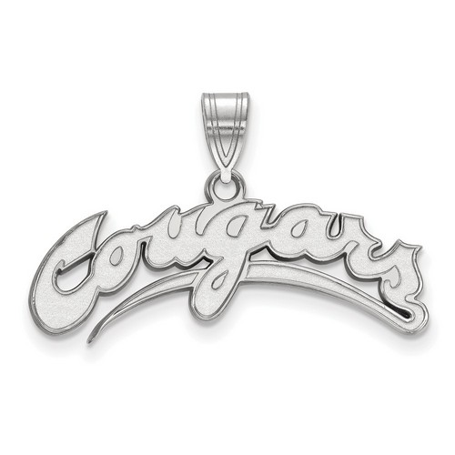 Washington State Cougars Large Pendant in Sterling Silver 1.99 gr