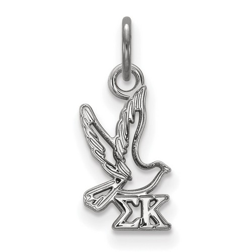 Sigma Kappa Sorority XS Pendant in Sterling Silver 0.78 gr