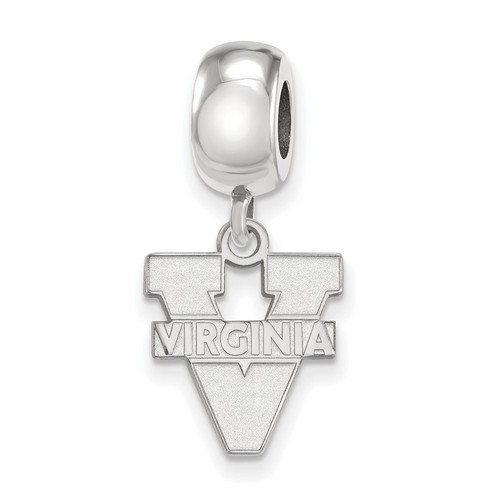 University of Virginia Cavaliers Small Dangle Bead in Sterling Silver 3.15 gr