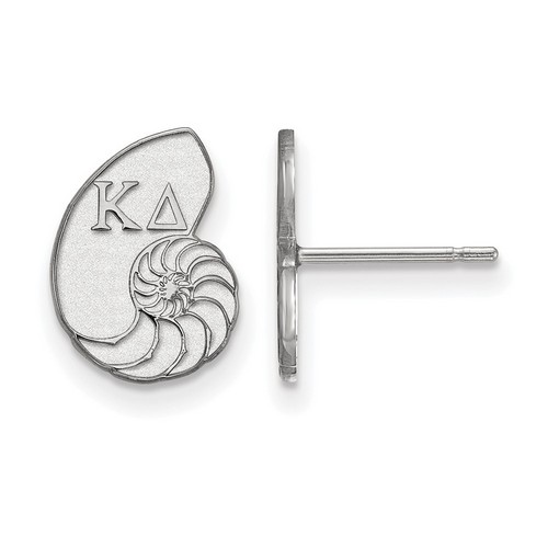 Kappa Delta Sorority XS Post Earrings in Sterling Silver 1.28 gr