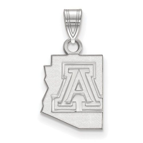 University of Arizona Wildcats Small Pendant in Sterling Silver 1.14 gr