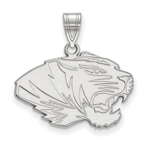 University of Missouri Tigers Medium Pendant in Sterling Silver 2.83 gr