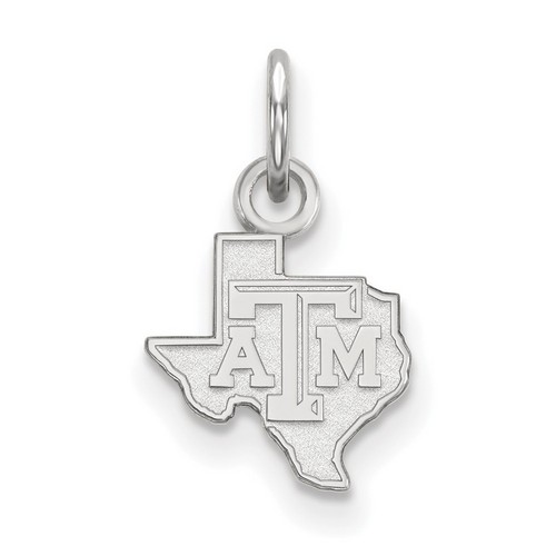 Texas A&M University Aggies XS Pendant in Sterling Silver 0.60 gr