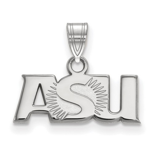 Arizona State University Sun Devils Small Sterling Silver Pendant 1.30 gr