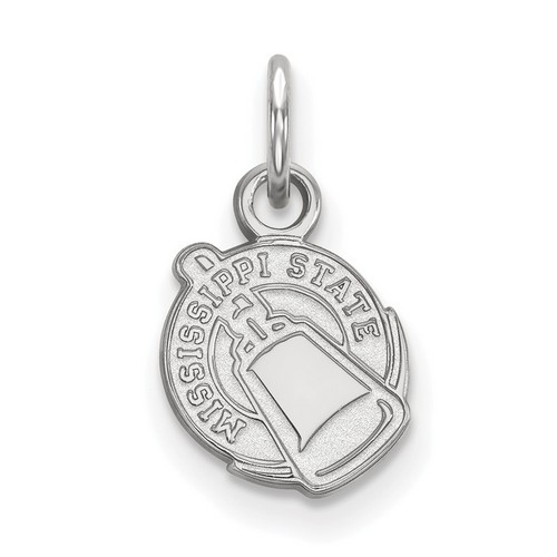 Mississippi State University Bulldogs XS Pendant in Sterling Silver 0.76 gr