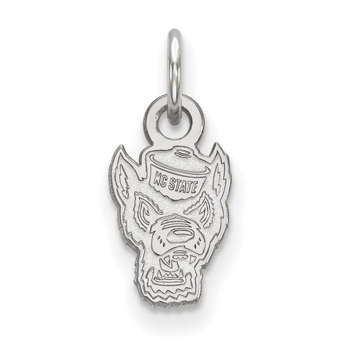 North Carolina State University Wolfpack XS Pendant in Sterling Silver 0.66 gr