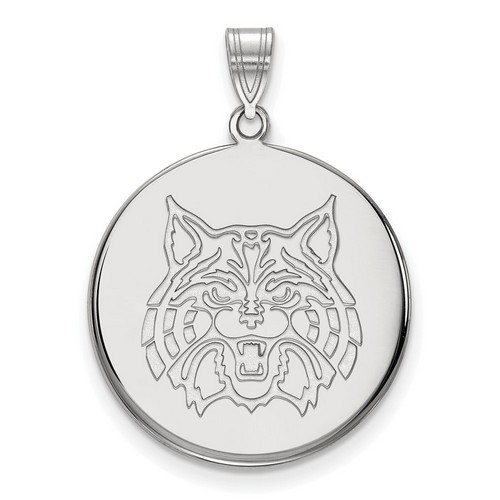 University of Arizona Wildcats XL Disc Pendant in Sterling Silver 5.63 gr