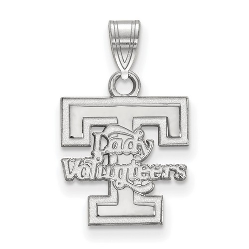 University of Tennessee Volunteers Small Pendant in Sterling Silver 1.22 gr
