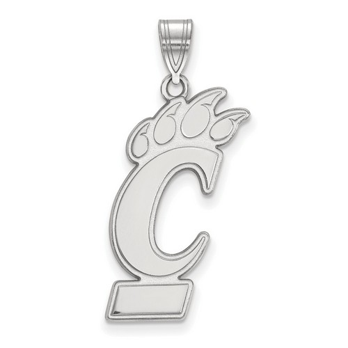 University of Cincinnati Bearcats XL Pendant in Sterling Silver 2.19 gr