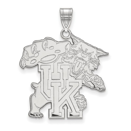 University of Kentucky Wildcats XL Pendant in Sterling Silver 4.55 gr