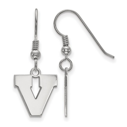 University of Virginia Cavaliers Small Sterling Silver Dangle Earrings 2.05 gr