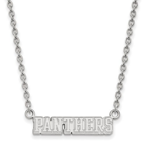University of Pittsburgh Pitt Panthers Sterling Silver Pendant Necklace 5.02 gr