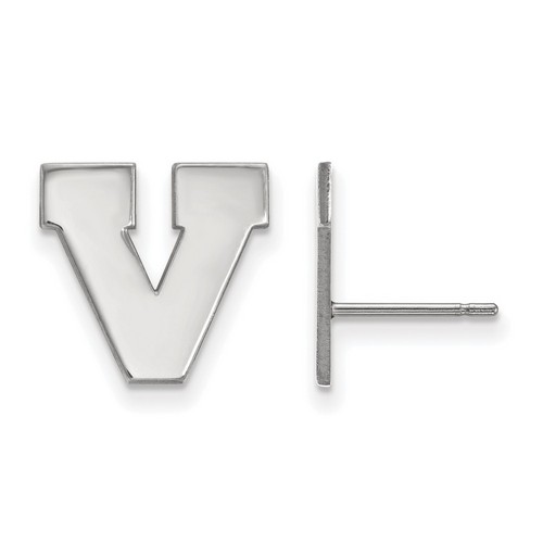 University of Virginia Cavaliers Small Post Earrings in Sterling Silver 1.87 gr