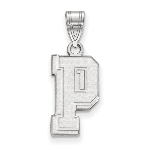 University of Pittsburgh Pitt Panthers Medium Pendant in Sterling Silver 1.23 gr