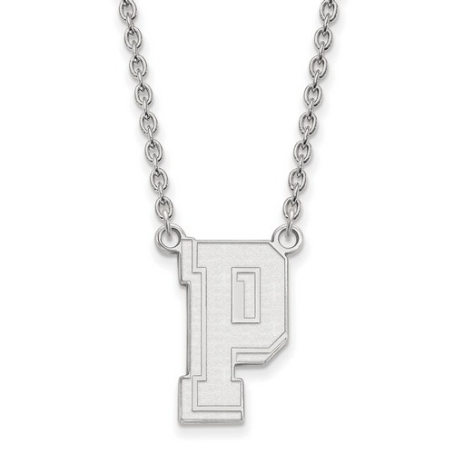 University of Pittsburgh Pitt Panthers Large Sterling Silver Pendant Necklace