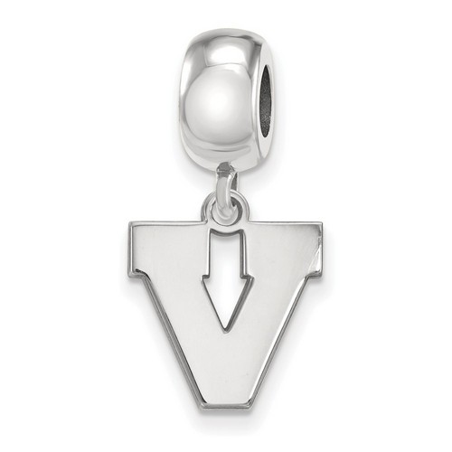 University of Virginia Cavaliers Small Dangle Bead in Sterling Silver 3.46 gr
