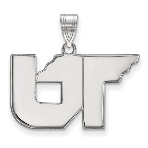 University of Tennessee Volunteers Medium Pendant in Sterling Silver 3.68 gr