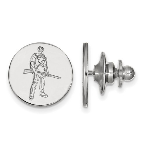 West Virginia University Mountaineers Lapel Pin in Sterling Silver 2.30 gr
