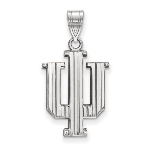 Indiana University Hoosiers Large Pendant in Sterling Silver 1.91 gr