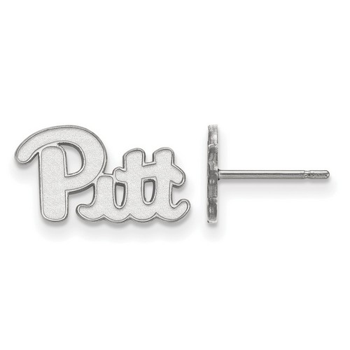 University of Pittsburgh Pitt Panthers XS Sterling Silver Post Earrings 1.14 gr