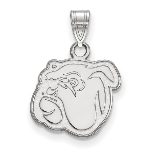 Mississippi State University Bulldogs Small Pendant in Sterling Silver 1.58 gr
