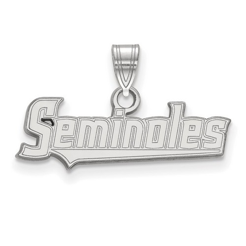 Florida State University Seminoles Small Pendant in Sterling Silver 1.45 gr