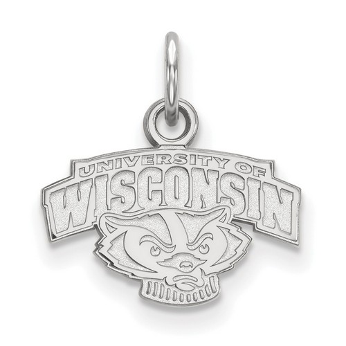 University of Wisconsin Badgers XS Pendant in Sterling Silver 1.00 gr